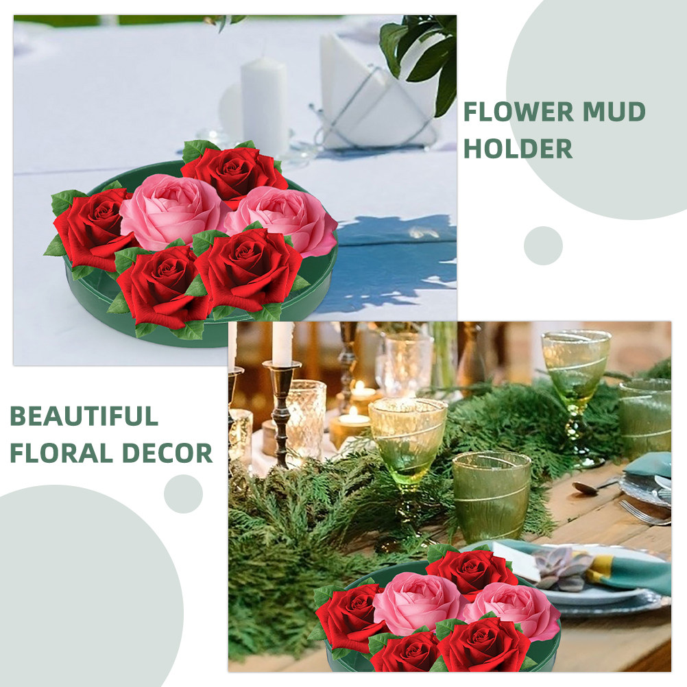 ถาดโฟมทรงกลมสำหรับจัดดอกไม้ 14 - Wedding Arch Flower บทวิจารณ์และราคา