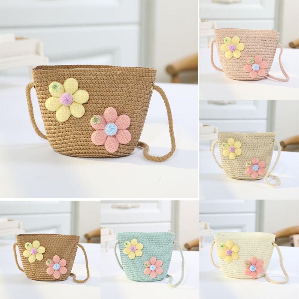กระเป๋าสานดอกไม้ทำมือสำหรับเด็ - Flower Girl Basket บทวิจารณ์และราคา