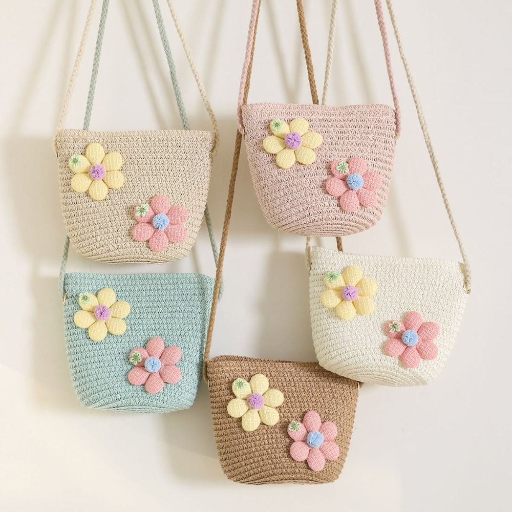 กระเป๋าสานดอกไม้ทำมือสำหรับเด็ - Flower Girl Basket บทวิจารณ์และราคา