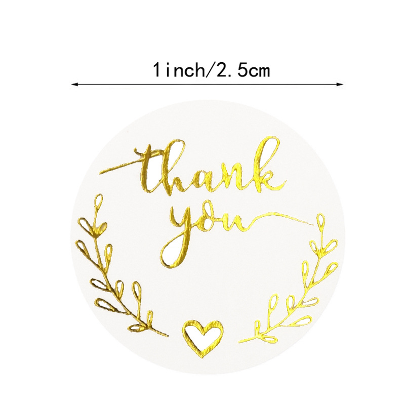 100-500 PCS ทองสติกเกอร์สําหรั - Wedding Supply Business บทวิจารณ์และราคา