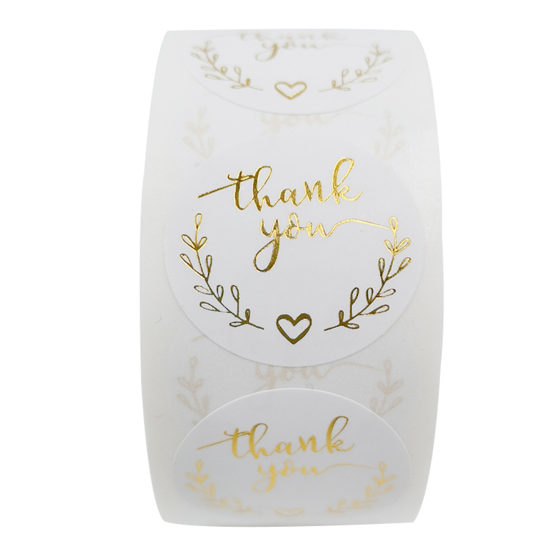 100-500 PCS ทองสติกเกอร์สําหรั - Wedding Supply Business บทวิจารณ์และราคา