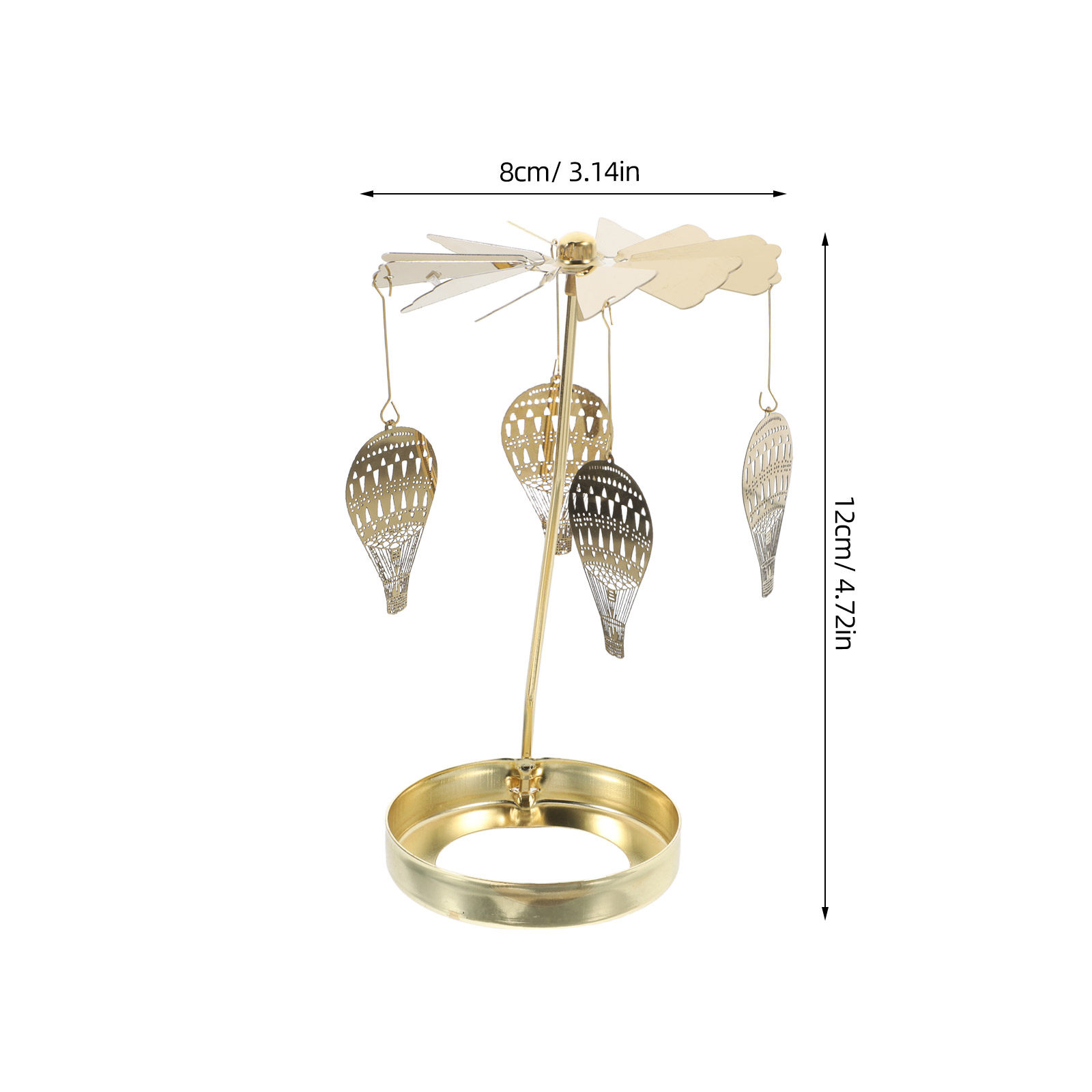ฐานหมุนโลหะสำหรับวางเทียนทีไลท - Wedding Supply Decor บทวิจารณ์และราคา