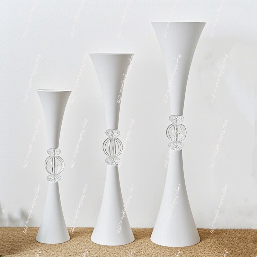 10 ชิ้น ขาตั้งลูกบอลดอกไม้อะคร - Centerpiece Vase Tall บทวิจารณ์และราคา
