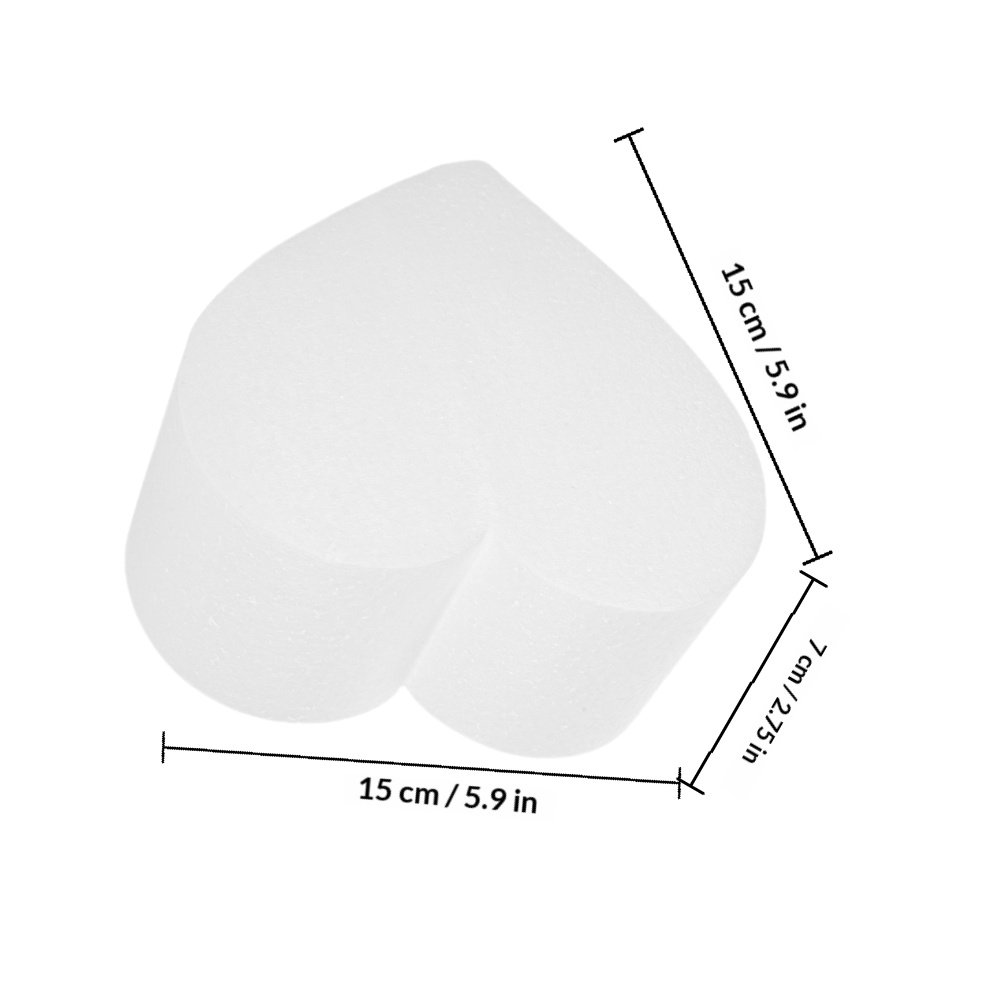 เค้กจำลองรูปหัวใจ 4 ชิ้น สำหรั - Wedding Supply Decor บทวิจารณ์และราคา