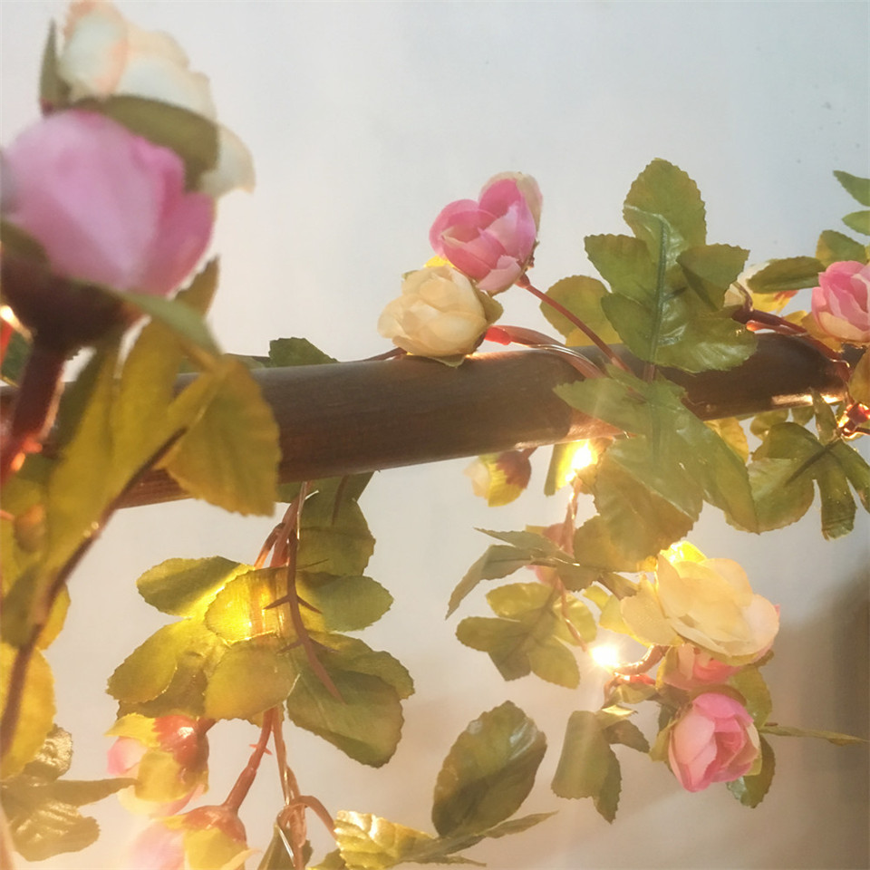 ไฟประดับรูปดอกกุหลาบสีชมพู 2.2 - Wedding Arch Flower บทวิจารณ์และราคา