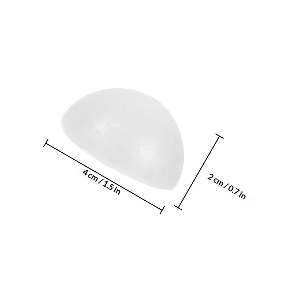 ลูกบอลโฟมครึ่งทรงกลมสีขาว 100  - Wedding Supply Decor บทวิจารณ์และราคา