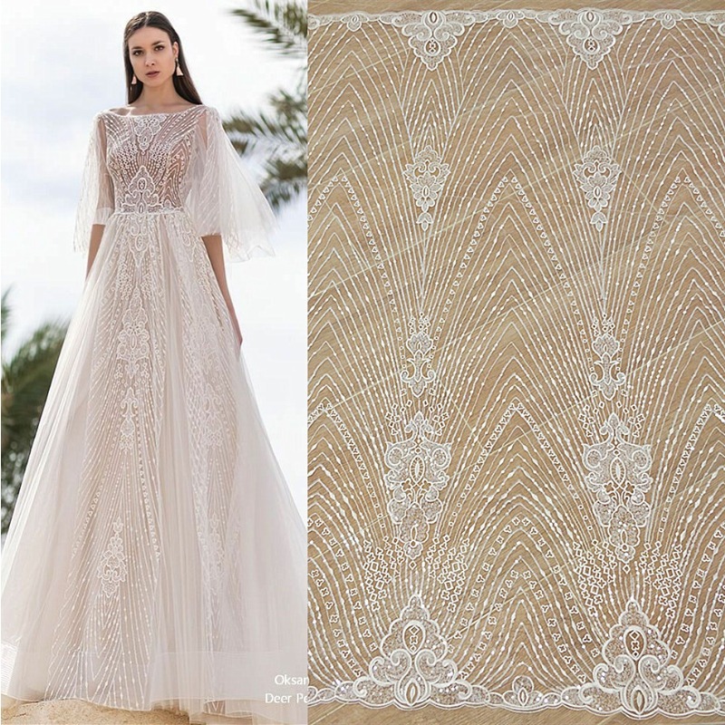 ผ้าม่านประตูทำมือลายลูกไม้ปักเ - Wedding Dress Supply บทวิจารณ์และราคา