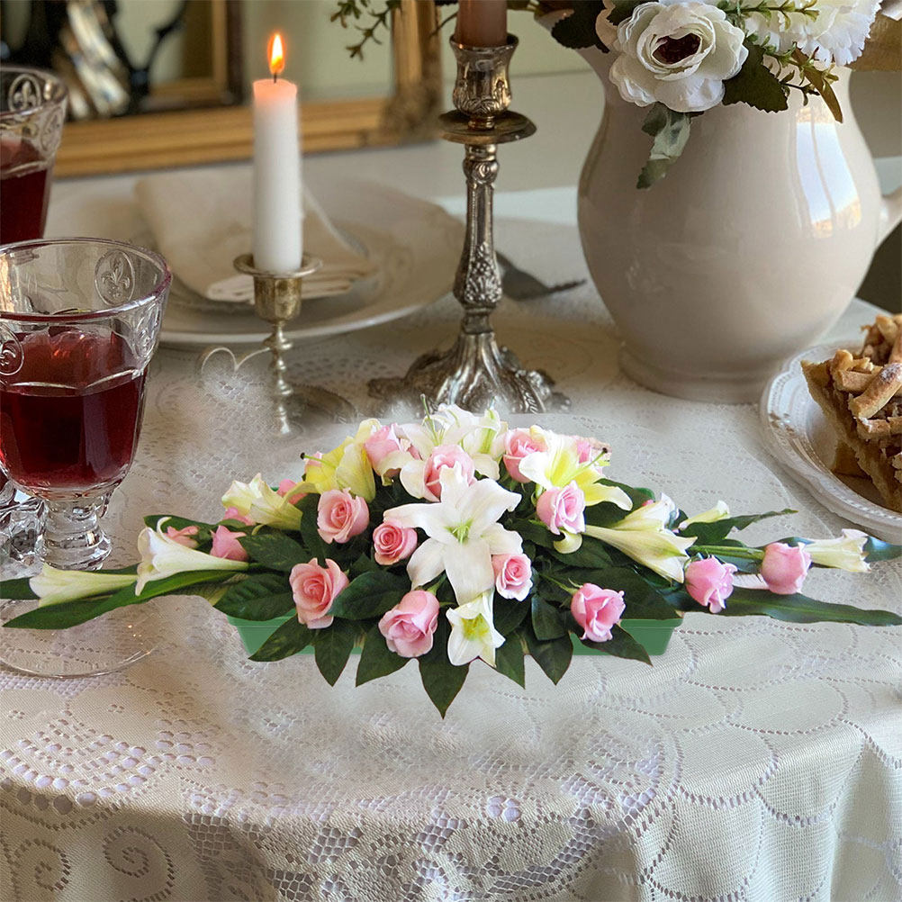 ถาดโฟมพลาสติกสำหรับจัดดอกไม้ 6 - Wedding Supply Decor บทวิจารณ์และราคา
