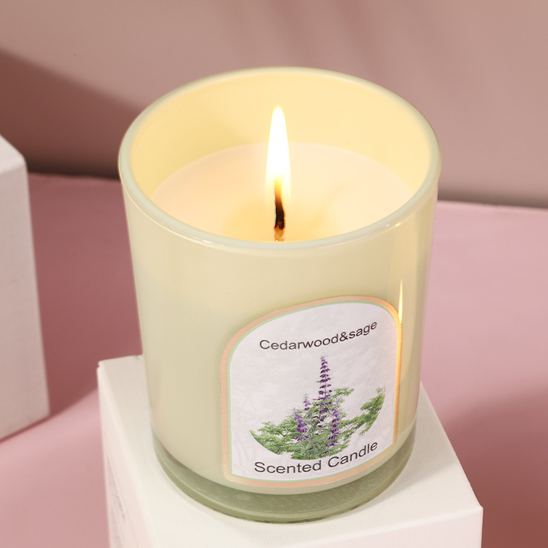 เทียนหอมแก้วสีพร้อมฝาไม้ ขายส่ - Wedding Souvenir บทวิจารณ์และราคา