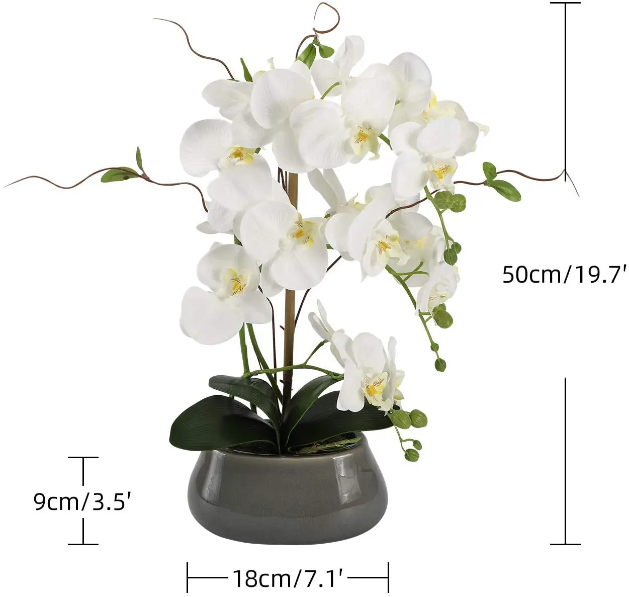 แกนกลางดอกไม้กล้วยไม้เทียมสำหร - Flower Girl Basket บทวิจารณ์และราคา