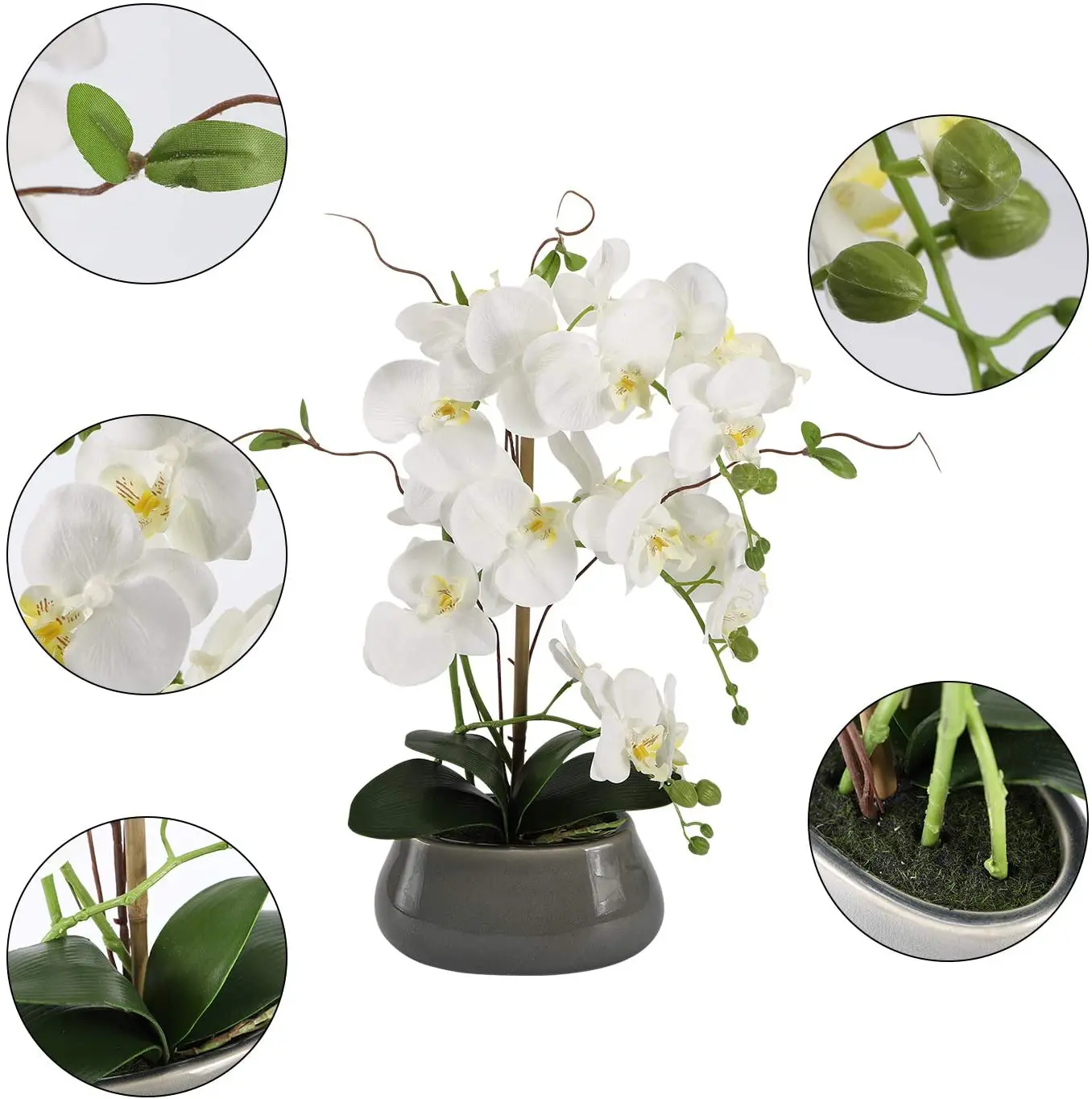 แกนกลางดอกไม้กล้วยไม้เทียมสำหร - Flower Girl Basket บทวิจารณ์และราคา