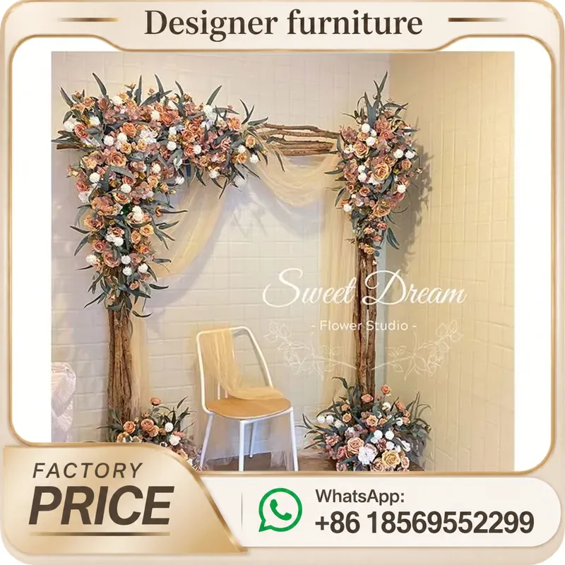 ชุดดอกกุหลาบประดิษฐ์สำหรับตกแต - Wedding Arch Flower บทวิจารณ์และราคา