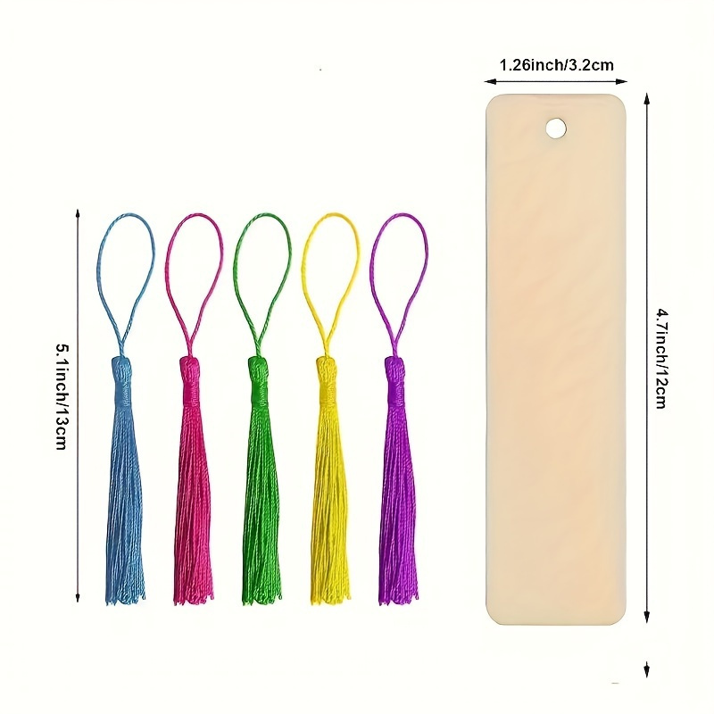 DIY 10 ชิ้น ที่คั่นหนังสือไม้ส - Wedding Supply Co บทวิจารณ์และราคา