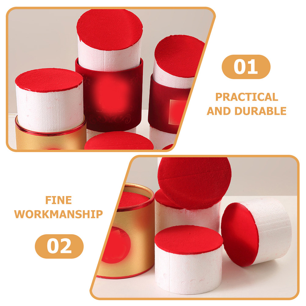 โฟมดอกไม้ทรงกลม 2 ชิ้น ตัดง่าย - Wedding Supply Decor บทวิจารณ์และราคา