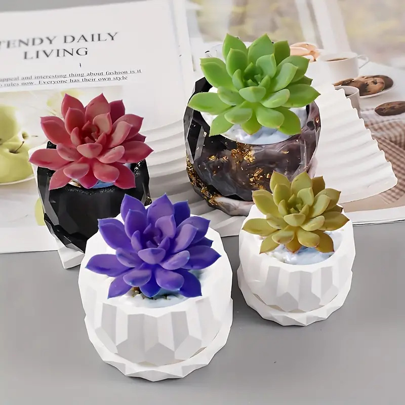 1 ชุดซิลิโคน Planter แม่พิมพ์ส - Flower Girl Basket บทวิจารณ์และราคา