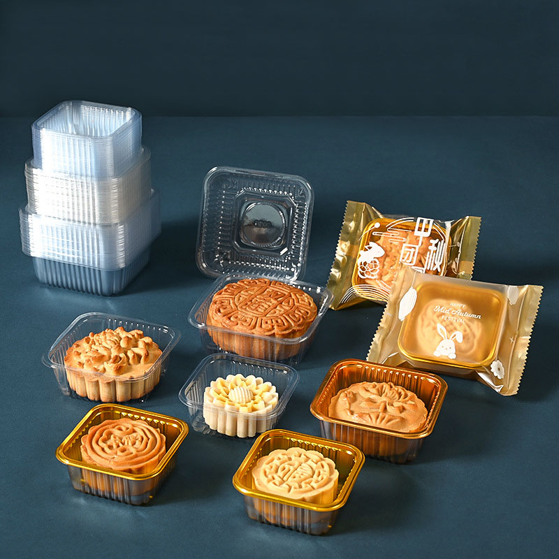 100pcs Mooncake ถาดพลาสติกสัตว - Wedding Cake Supply บทวิจารณ์และราคา