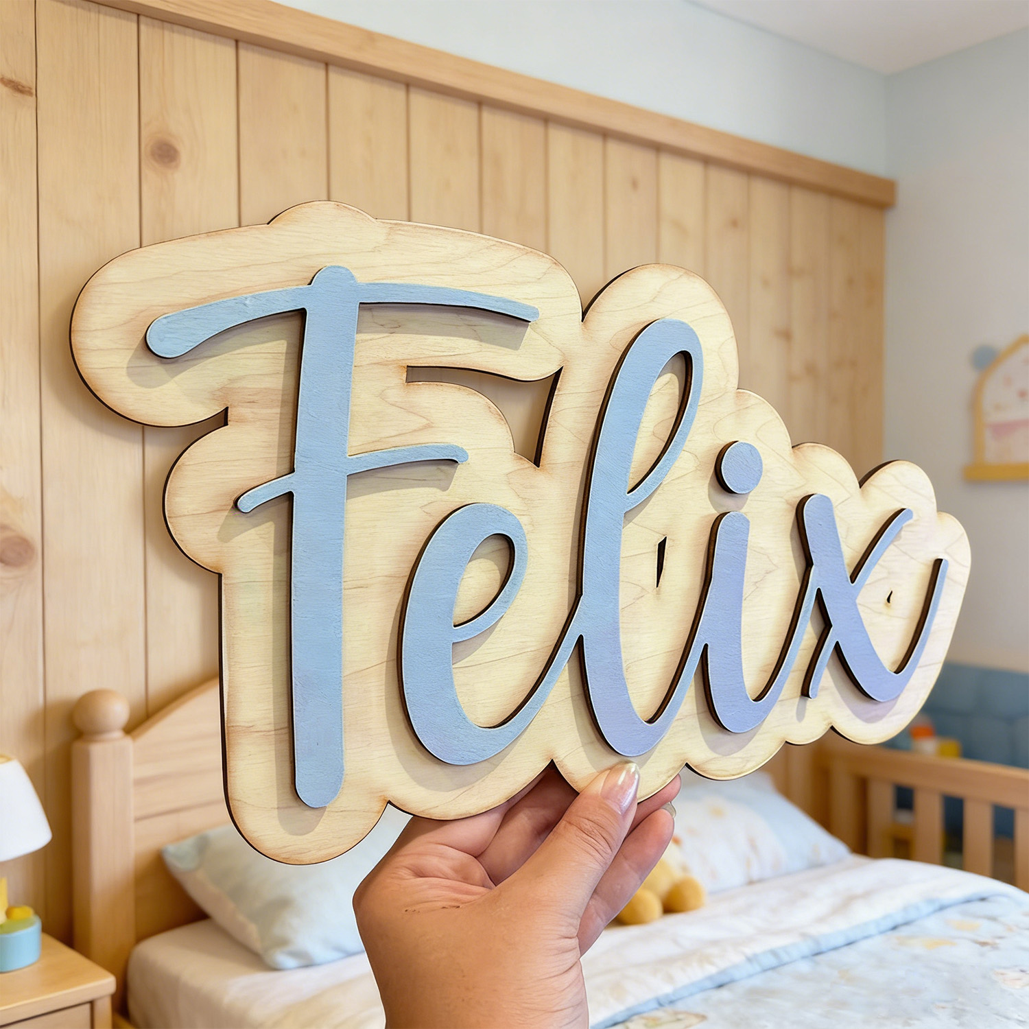 ป้ายชื่อสกุลไม้สองชั้นแบบกำหนด - Wedding Souvenir บทวิจารณ์และราคา