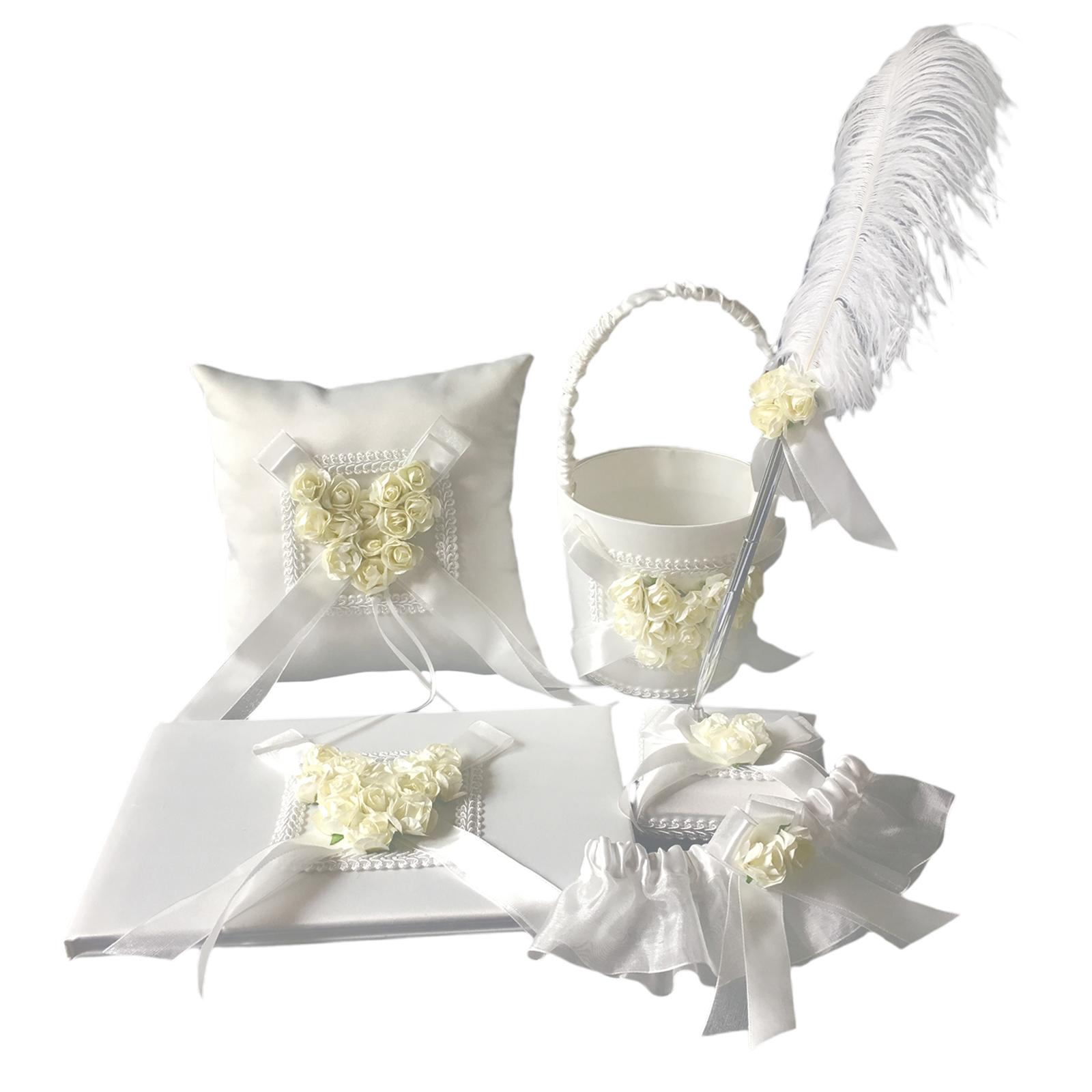 ตะกร้าดอกไม้สำหรับเด็กถือดอกไม - Flower Girl Basket บทวิจารณ์และราคา