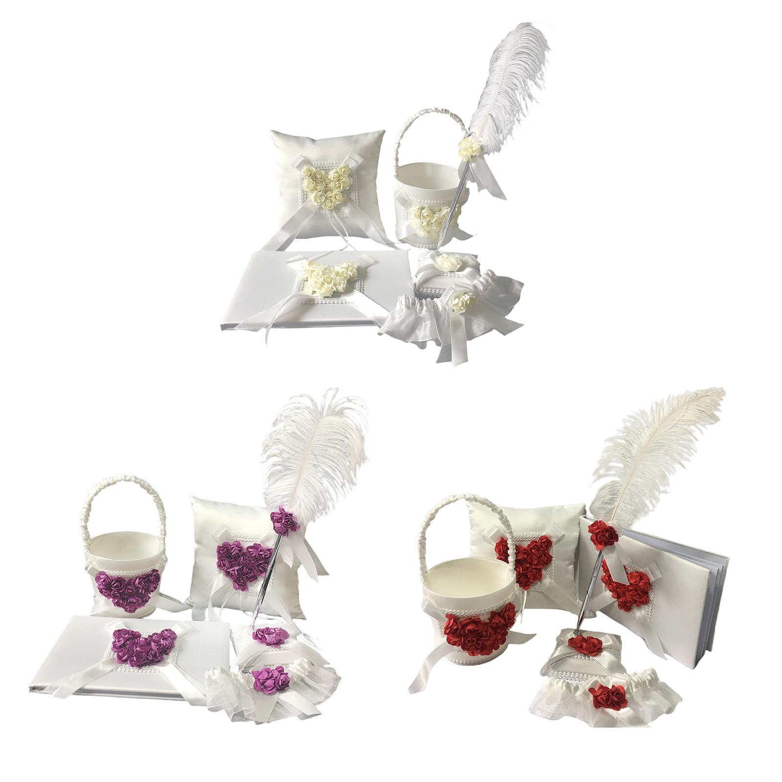 ตะกร้าดอกไม้สำหรับเด็กถือดอกไม - Flower Girl Basket บทวิจารณ์และราคา