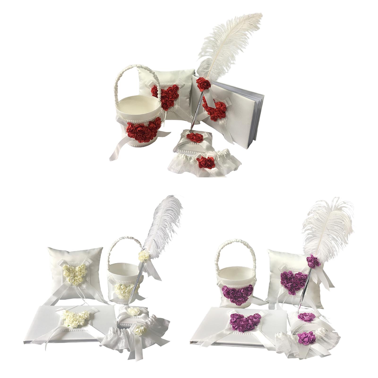 ตะกร้าดอกไม้สำหรับเด็กถือดอกไม - Flower Girl Basket บทวิจารณ์และราคา
