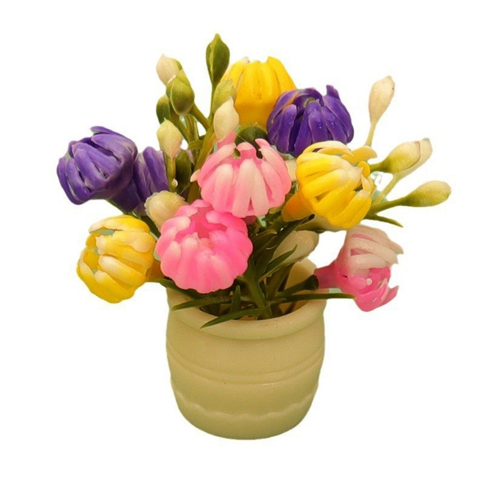 แจกันจำลองขนาดจิ๋วสำหรับบ้านตุ - Flower Girl Basket บทวิจารณ์และราคา